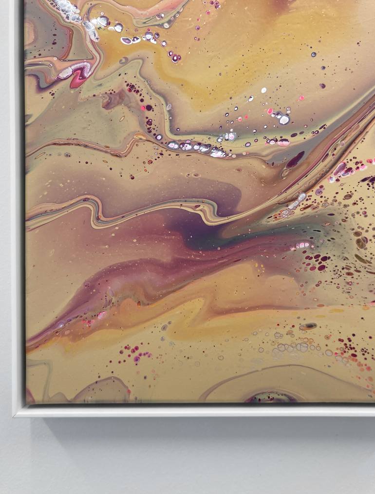 Original Abstract Painting by Kirsten Romersperger Aka Mimmisilver