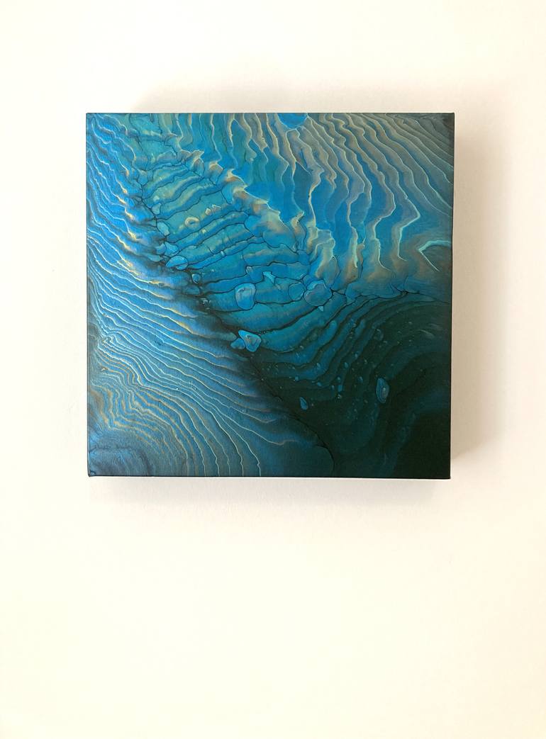 Original Abstract Painting by Kirsten Romersperger Aka Mimmisilver