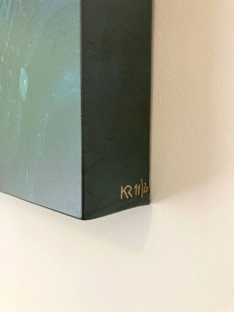 Original Abstract Painting by Kirsten Romersperger Aka Mimmisilver
