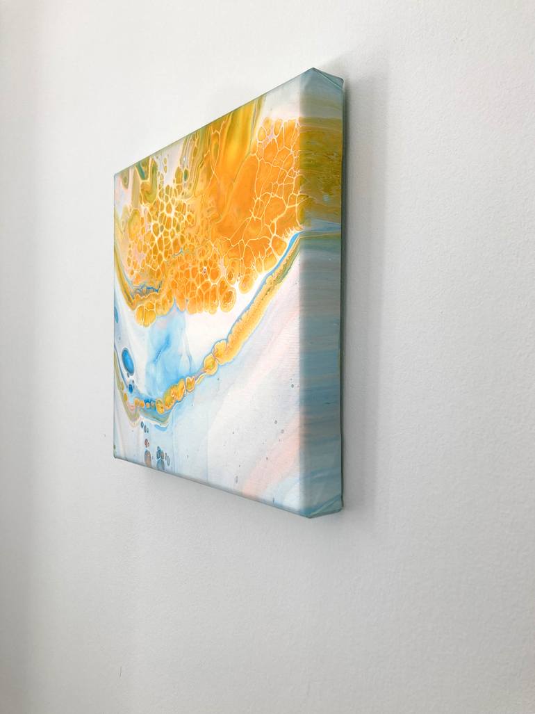 Original Abstract Painting by Kirsten Romersperger Aka Mimmisilver