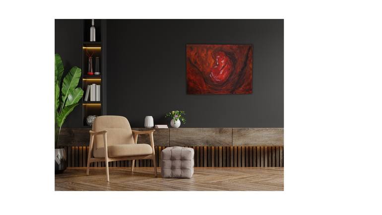 Original Abstract Mixed Media by Jane Yeh