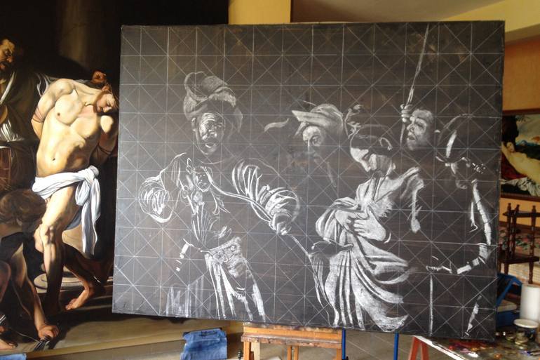 Original Other Religion Painting by Old Masters  Tizzano
