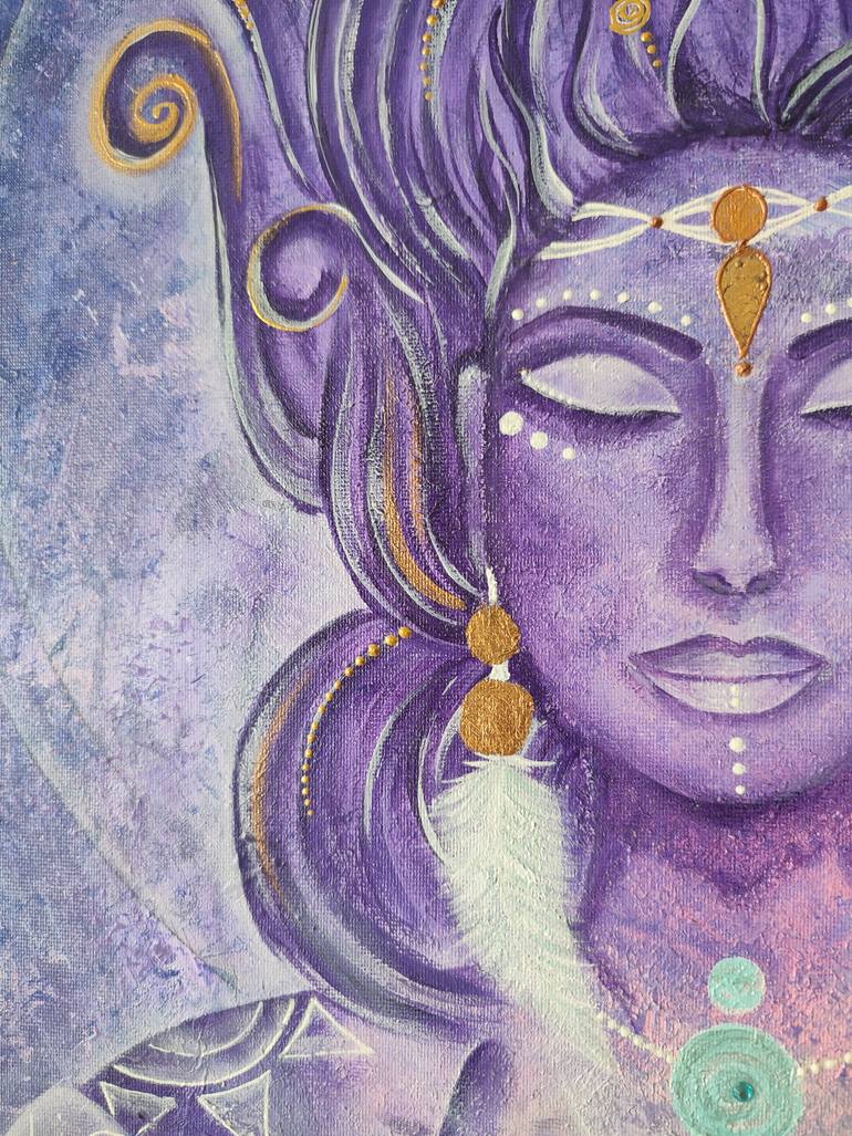 Original Symbolism Women Painting by Svitlana Dakhan