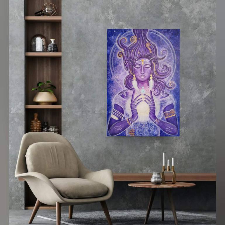 Original Symbolism Women Painting by Svitlana Dakhan