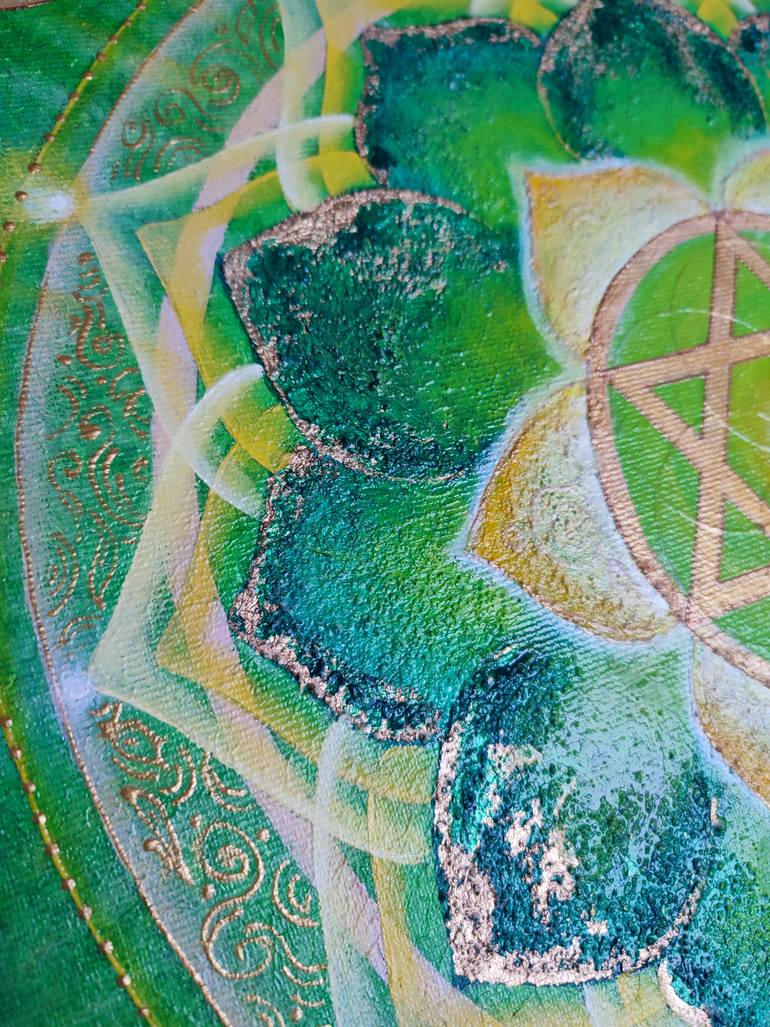 Original Symbolism Floral Painting by Svitlana Dakhan