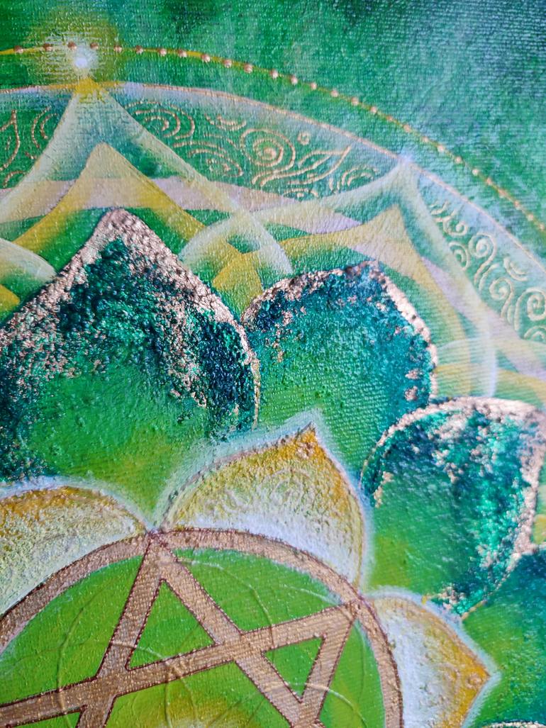 Original Symbolism Floral Painting by Svitlana Dakhan