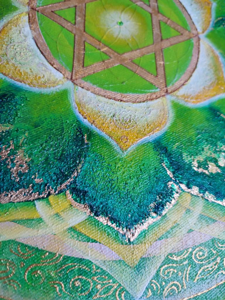 Original Symbolism Floral Painting by Svitlana Dakhan