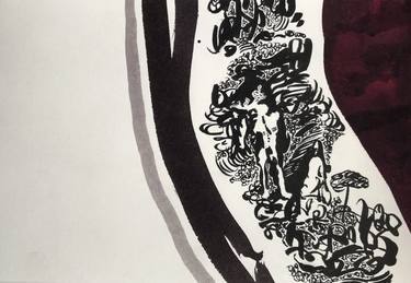 Original Black & White Garden Drawings by Rainer Francis Seemore