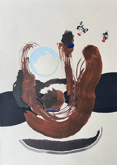 Original Contemporary Outer Space Drawings by Rainer Francis Seemore