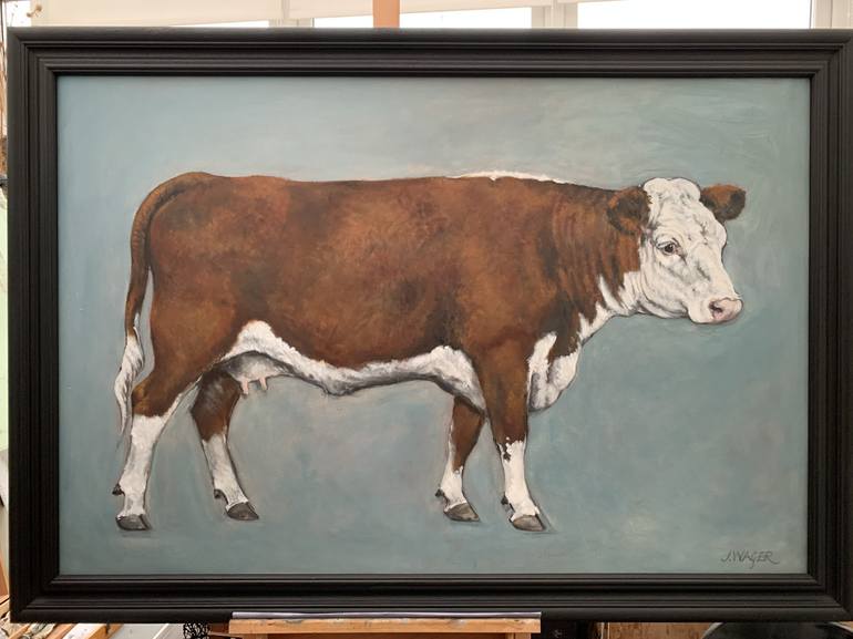 Original Realism Animal Painting by Julia Wager