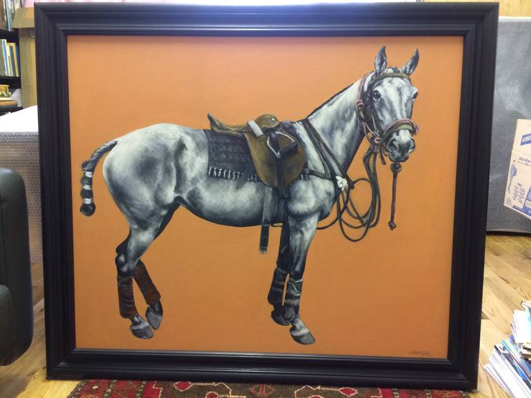 Original Realism Animal Painting by Julia Wager