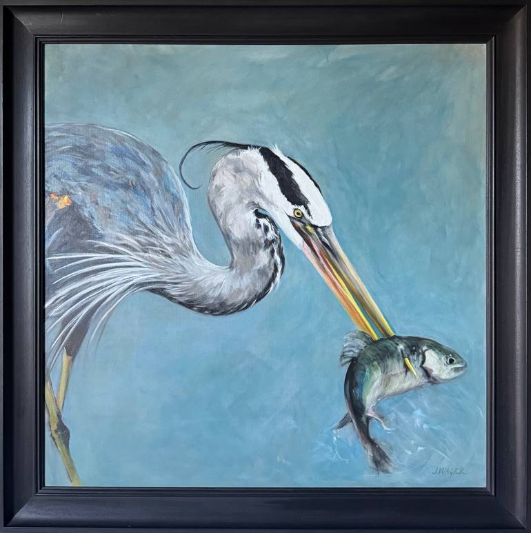 Original Realism Animal Painting by Julia Wager
