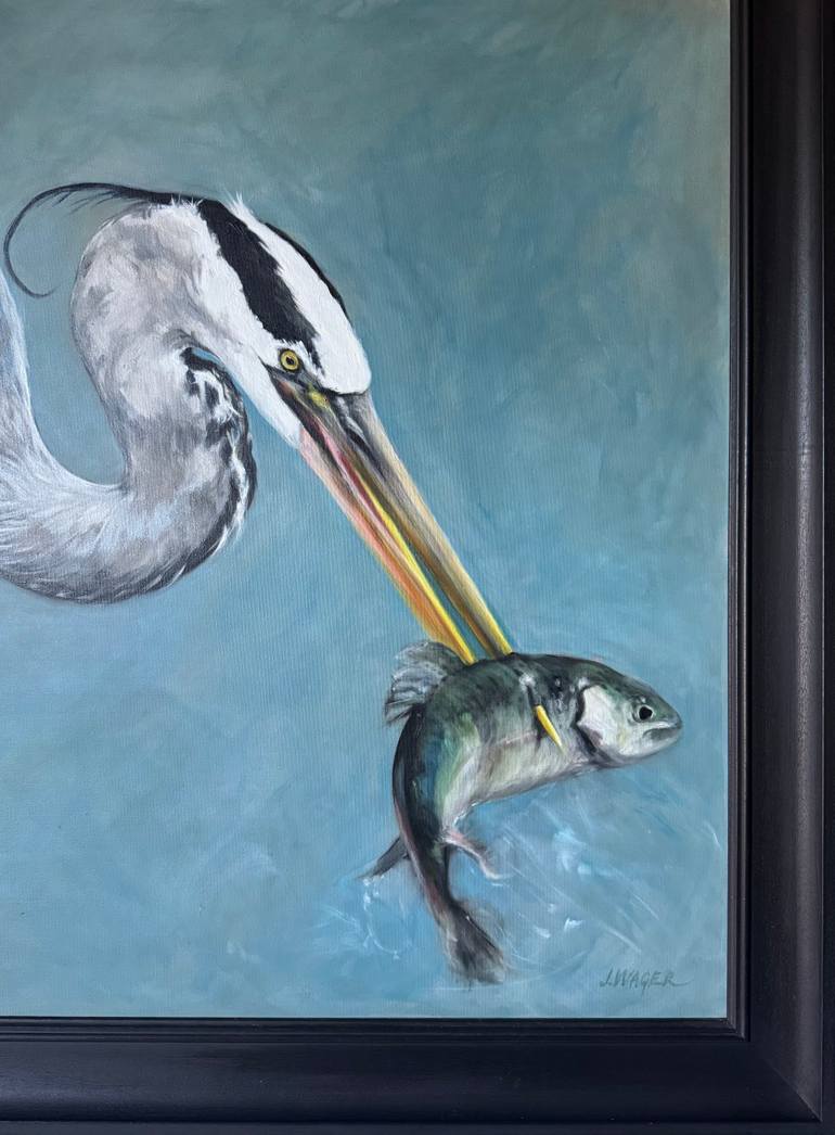 Original Realism Animal Painting by Julia Wager