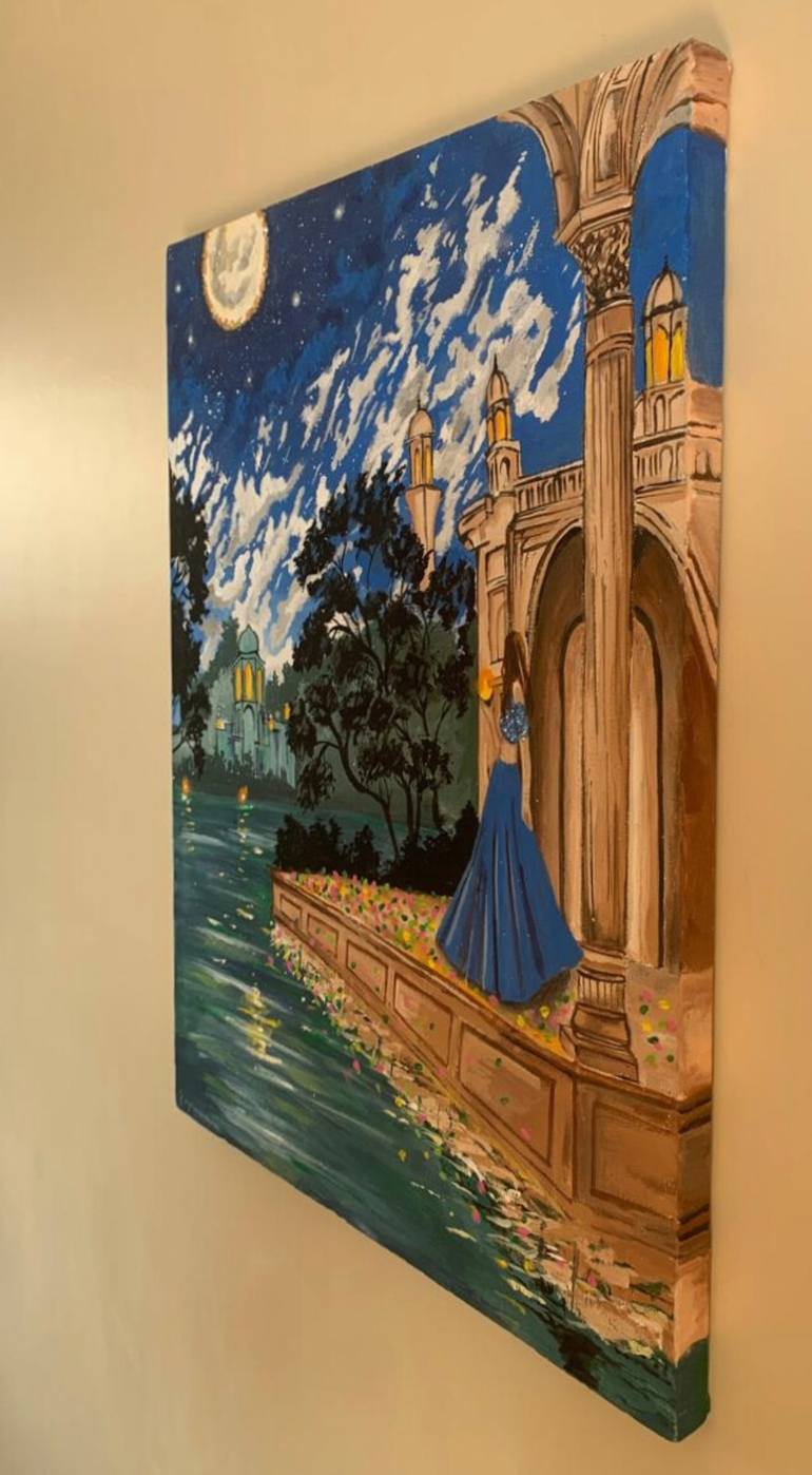 Original Conceptual Women Painting by Khadija Abdul Sattar