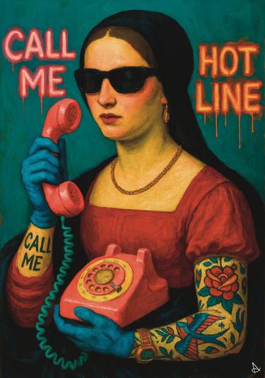 Original Street Art Women Photography by Andsal Art