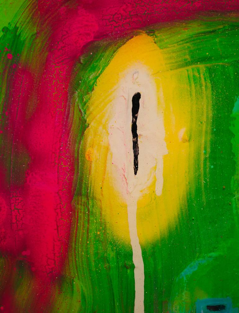 Original Abstract Expressionism People Painting by Steven Kolenik