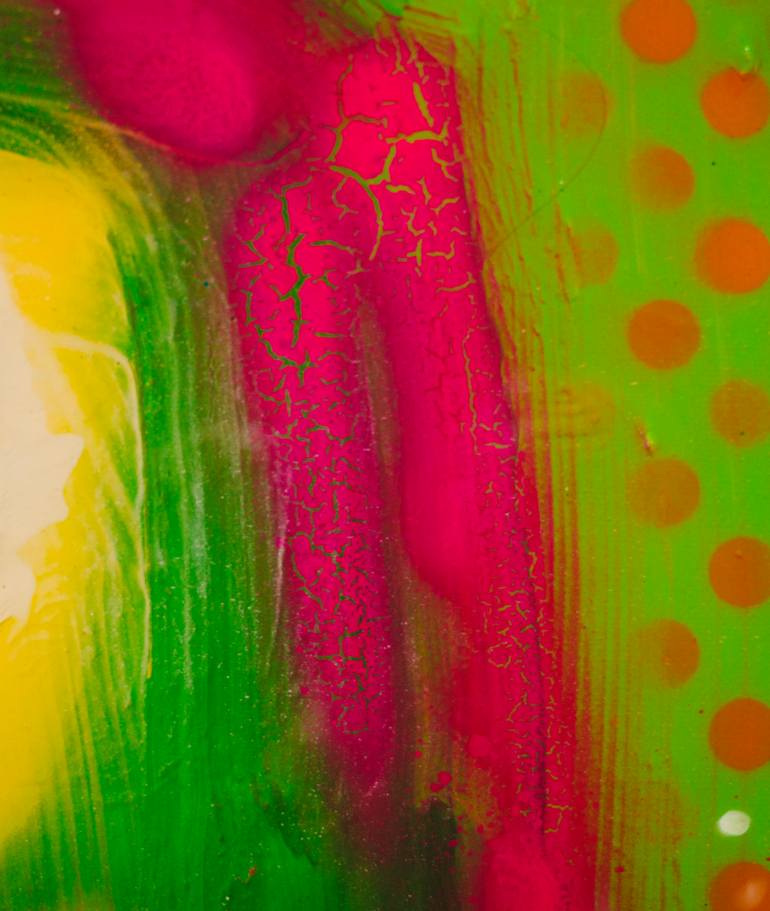 Original Abstract Expressionism People Painting by Steven Kolenik
