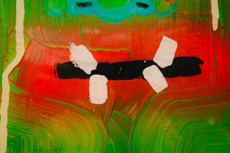 Original Abstract Expressionism People Painting by Steven Kolenik
