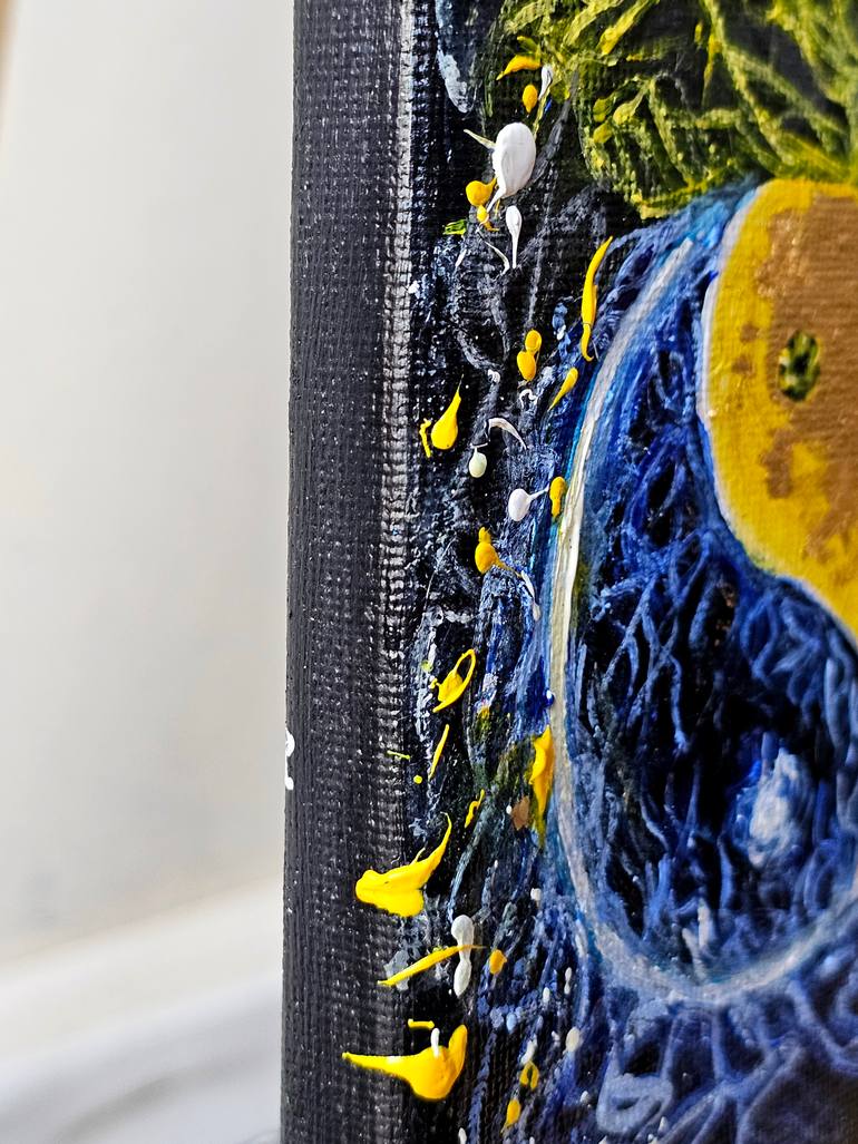 Original Symbolism Abstract Painting by Alina Khoznan
