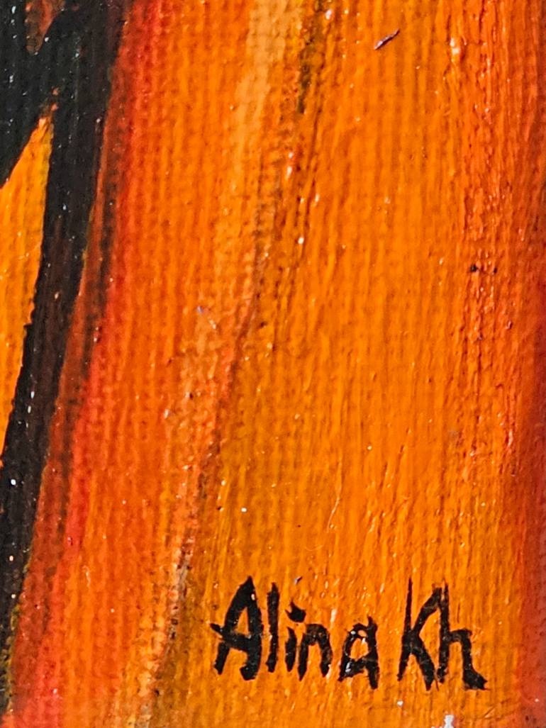 Original Portraiture Women Painting by Alina Khoznan