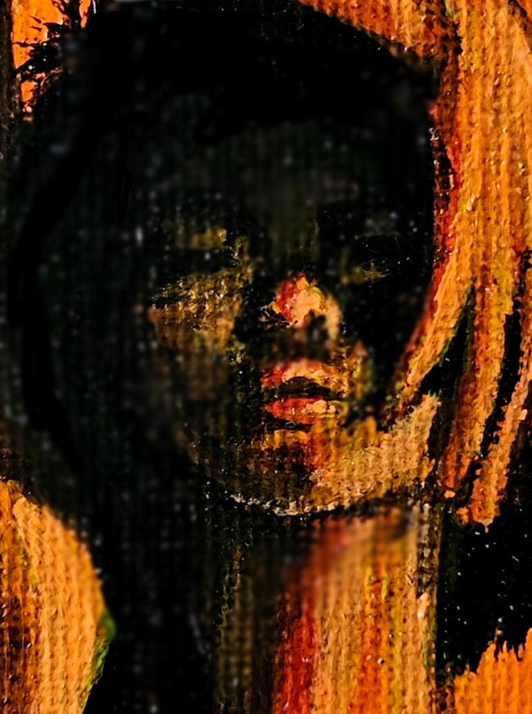 Original Portraiture Women Painting by Alina Khoznan