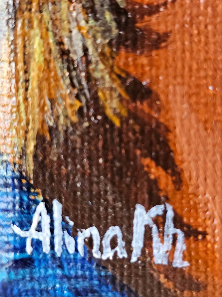 Original Portraiture Women Painting by Alina Khoznan