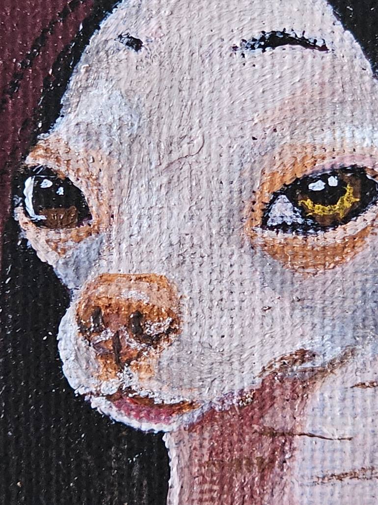 Original Pop Art Dogs Painting by Alina Khoznan