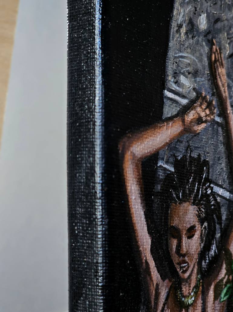 Original Portraiture Women Painting by Alina Khoznan