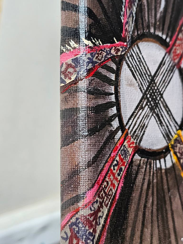 Original Symbolism Home Painting by Alina Khoznan