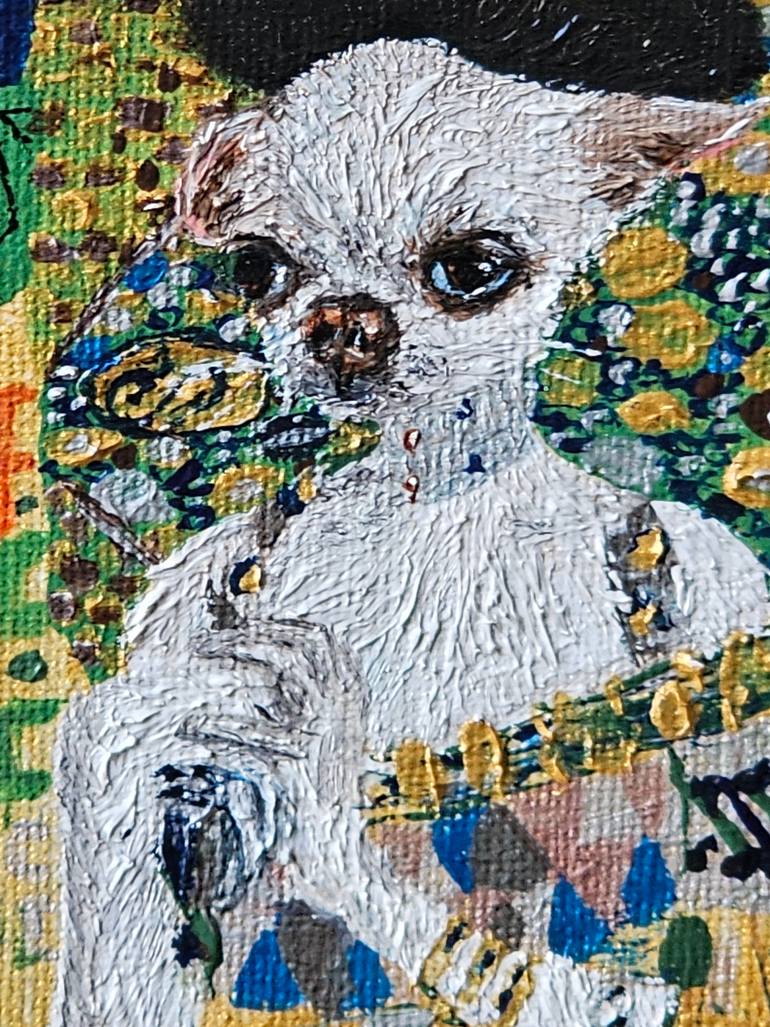 Original Pop Art Dogs Painting by Alina Khoznan