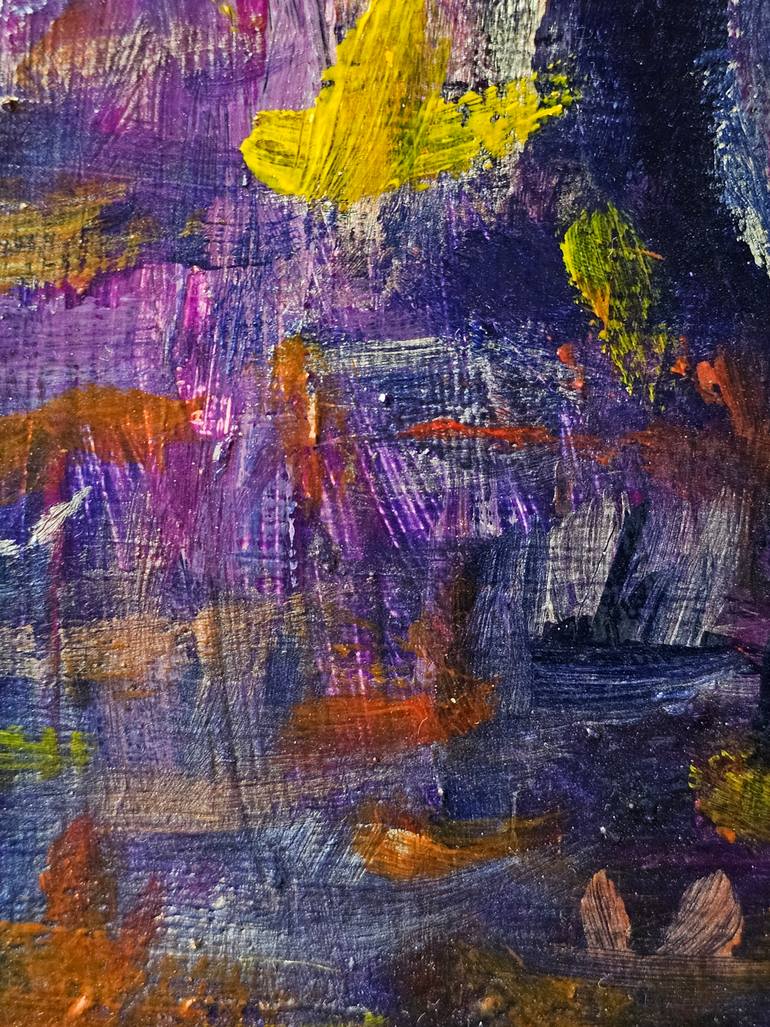 Original Abstract People Painting by Alina Khoznan