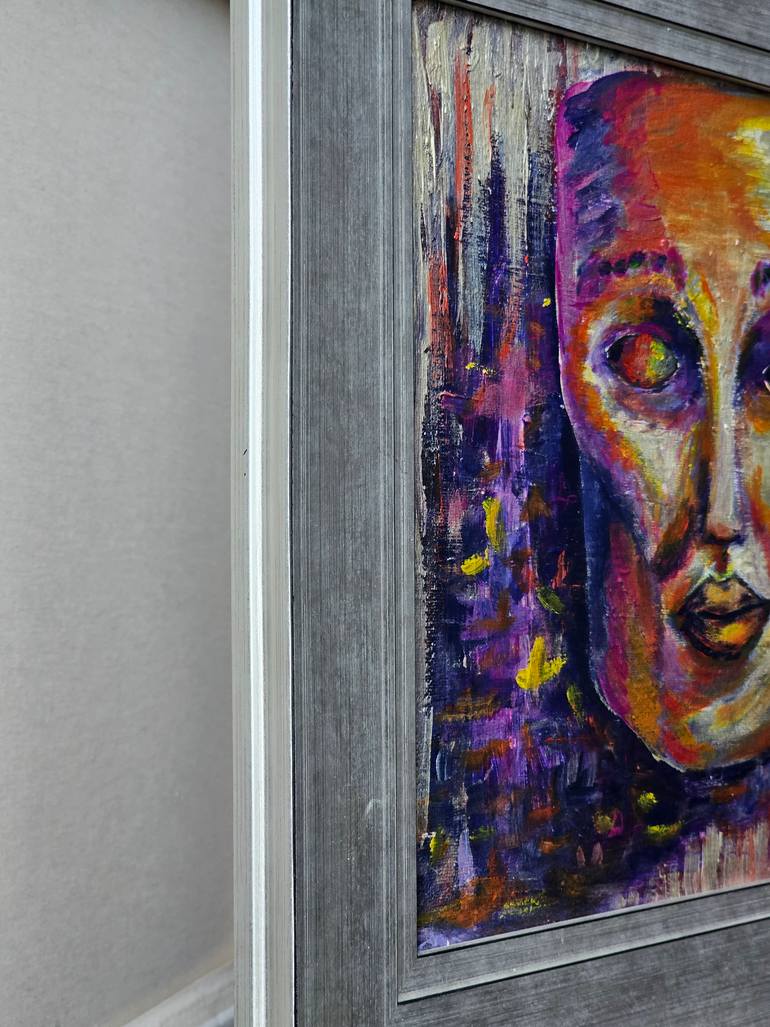 Original Abstract People Painting by Alina Khoznan