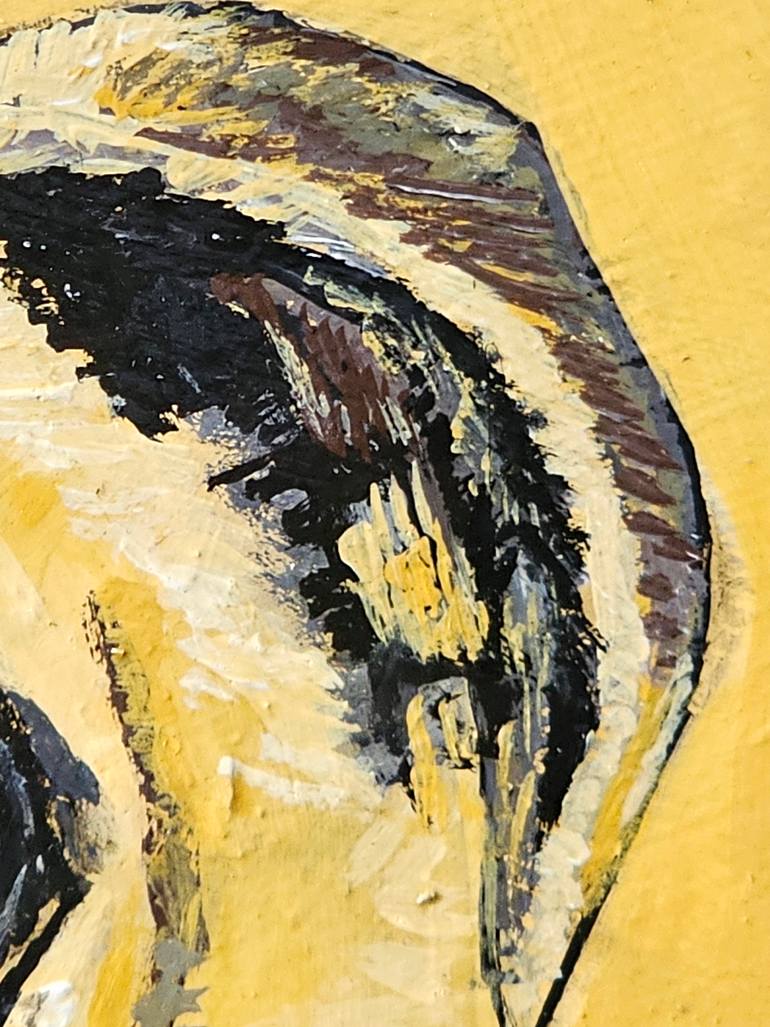 Original Impressionism Dogs Painting by Alina Khoznan