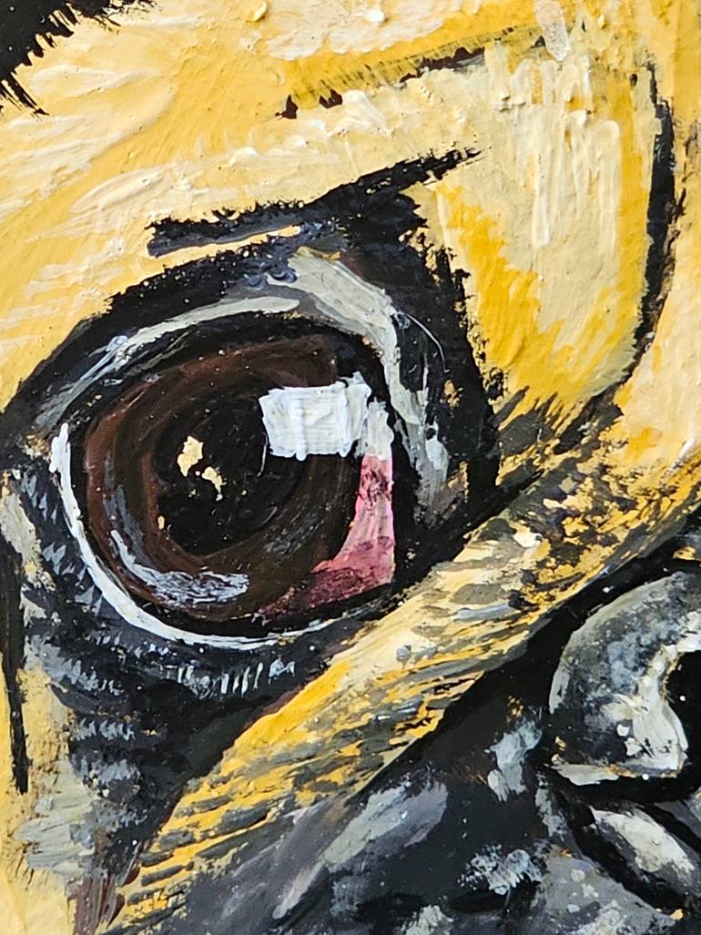 Original Impressionism Dogs Painting by Alina Khoznan