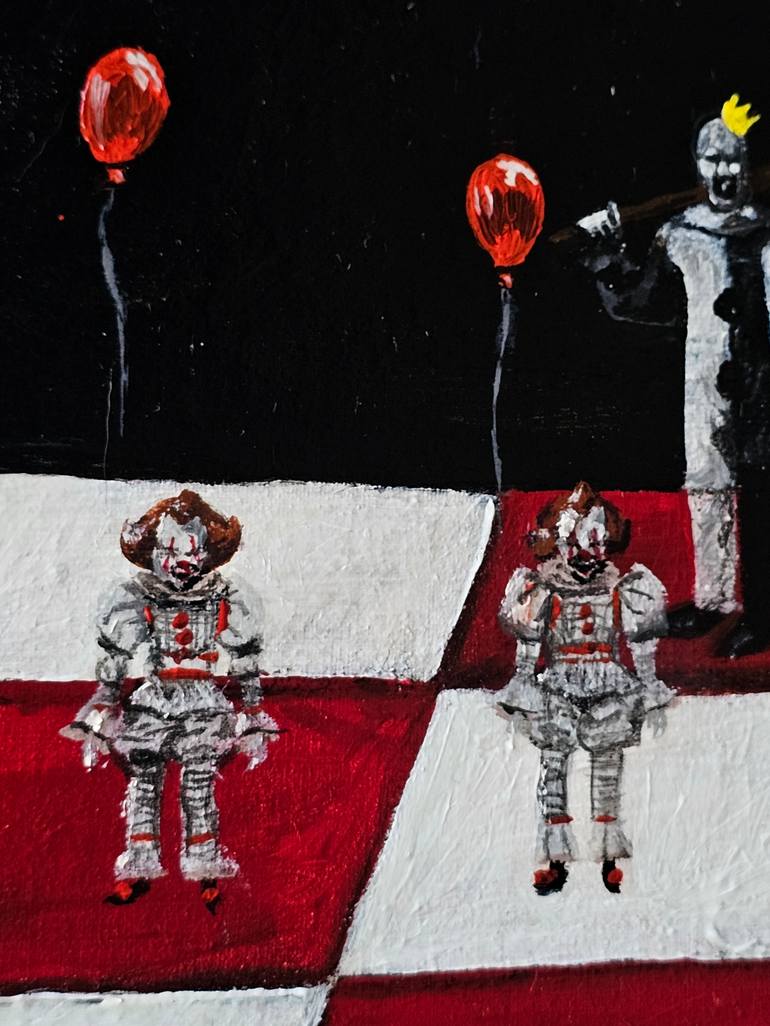 Original Surrealism Cinema Painting by Alina Khoznan