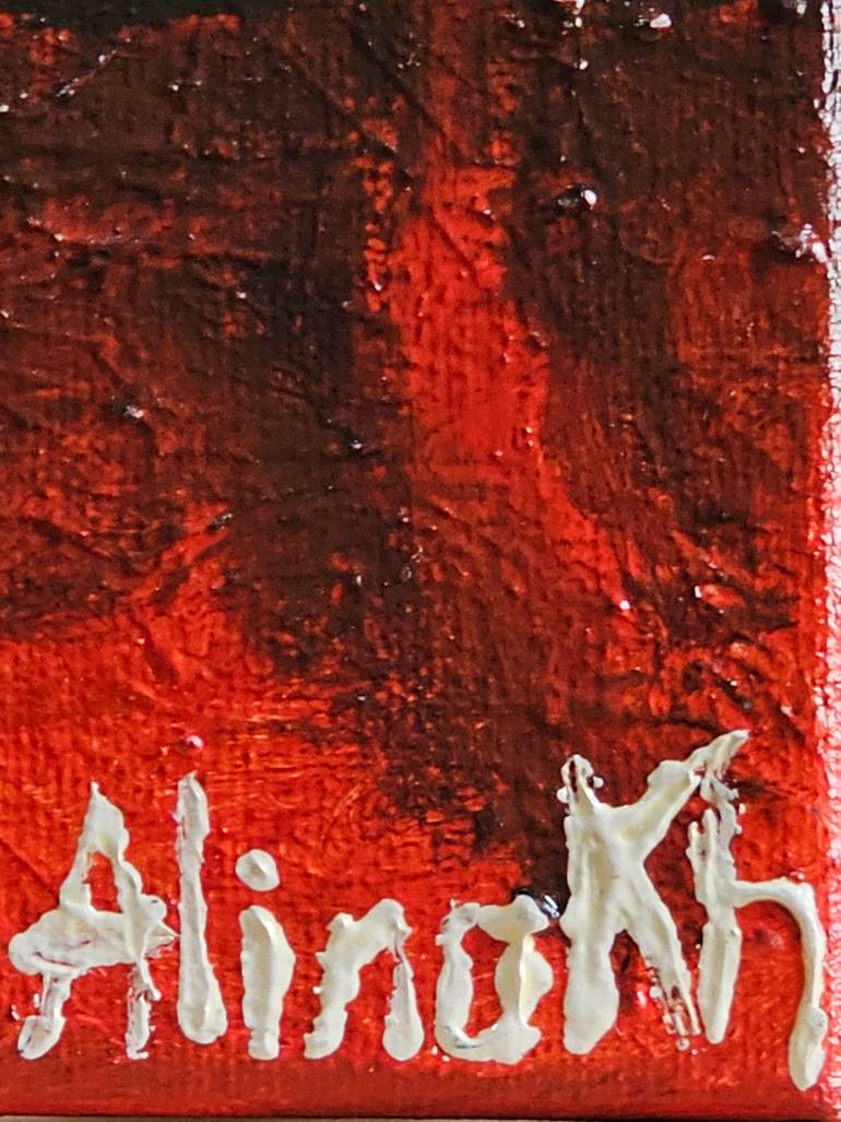 Original Expressionism Dogs Painting by Alina Khoznan