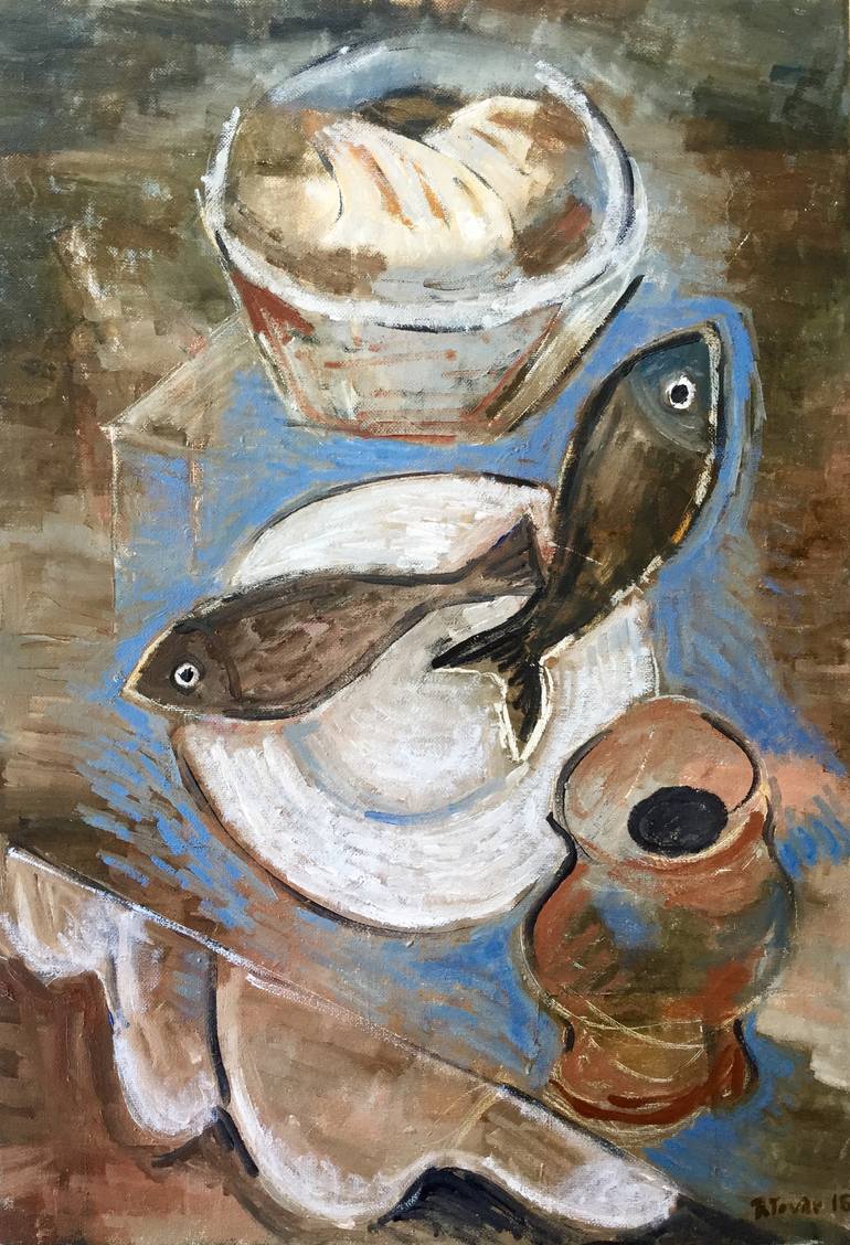 loaves and fishes artwork