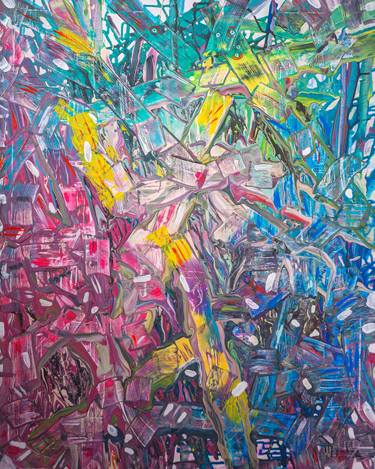 Original Abstract Expressionism Abstract Paintings by Siranush Baghramyan