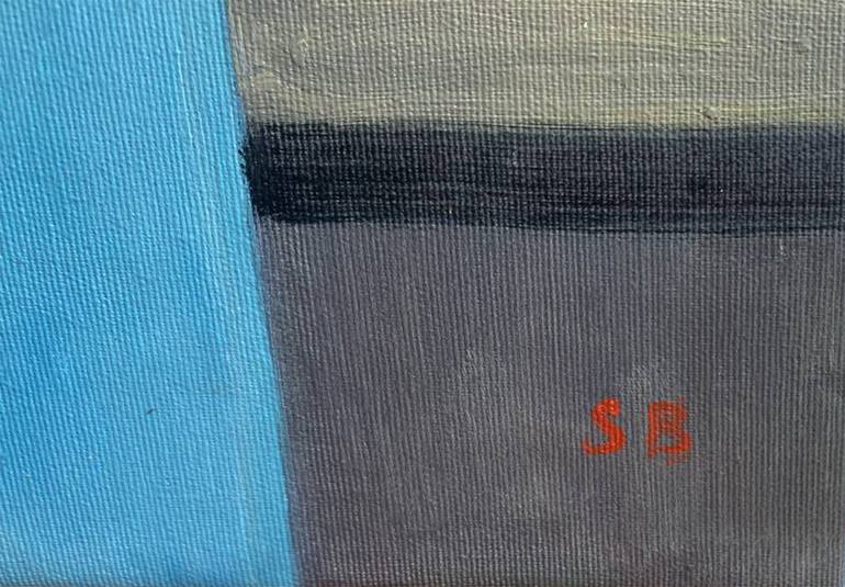 Original Surrealism Abstract Painting by Semjon Krasulin