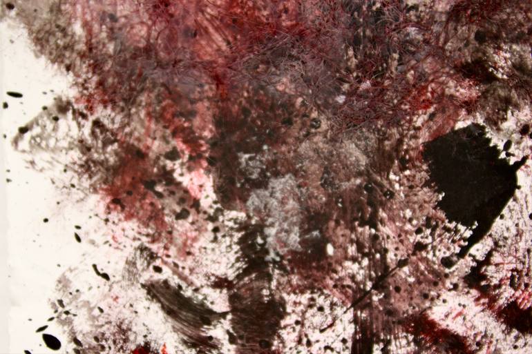 Original Abstract Expressionism Abstract Mixed Media by İLayda Özcan