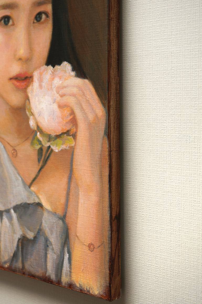 Original Impressionism Pop Culture/Celebrity Painting by Hyeong-Ju Kim