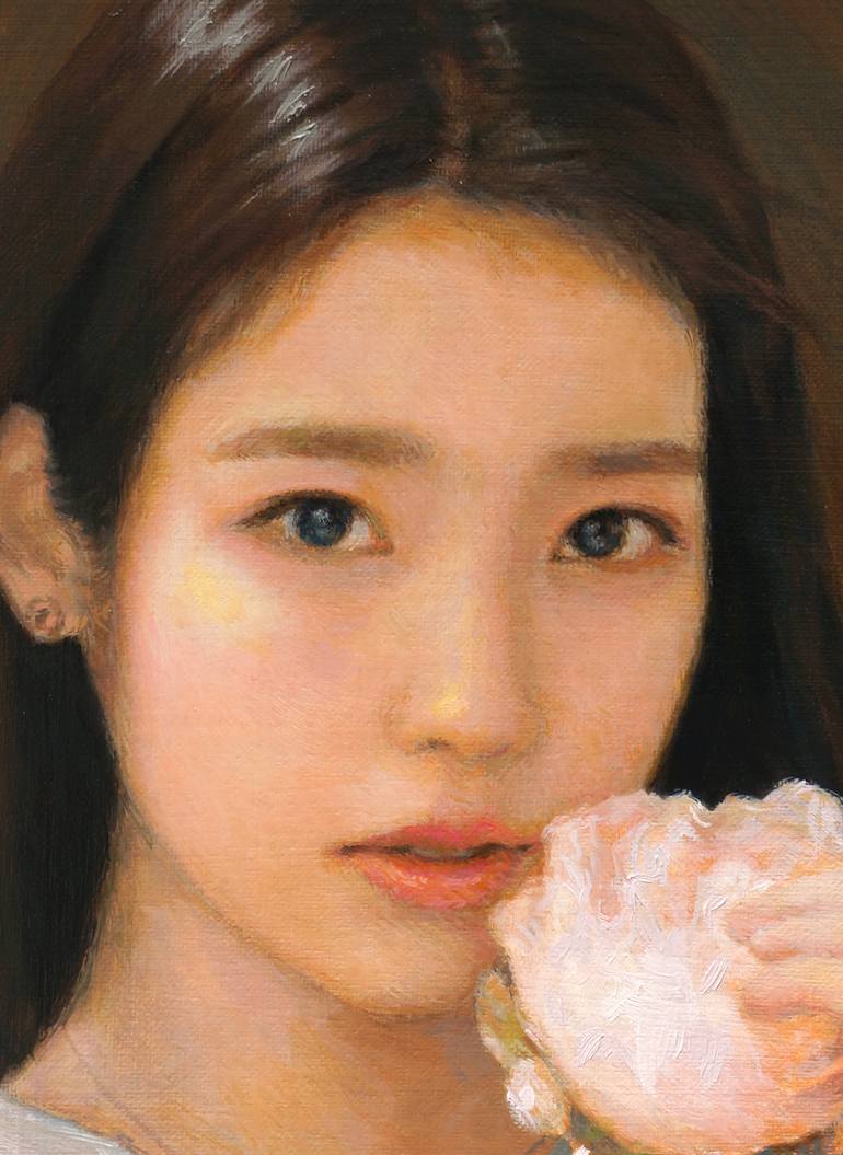 Original Impressionism Pop Culture/Celebrity Painting by Hyeong-Ju Kim