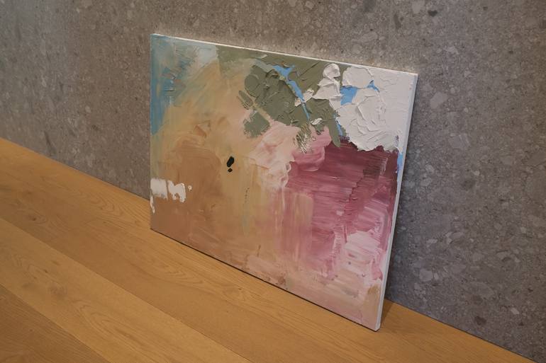 Original Conceptual Abstract Painting by Daniela Ilieva