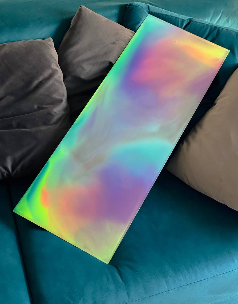 Original Minimalism Abstract Mixed Media by Kseniia Lozytska