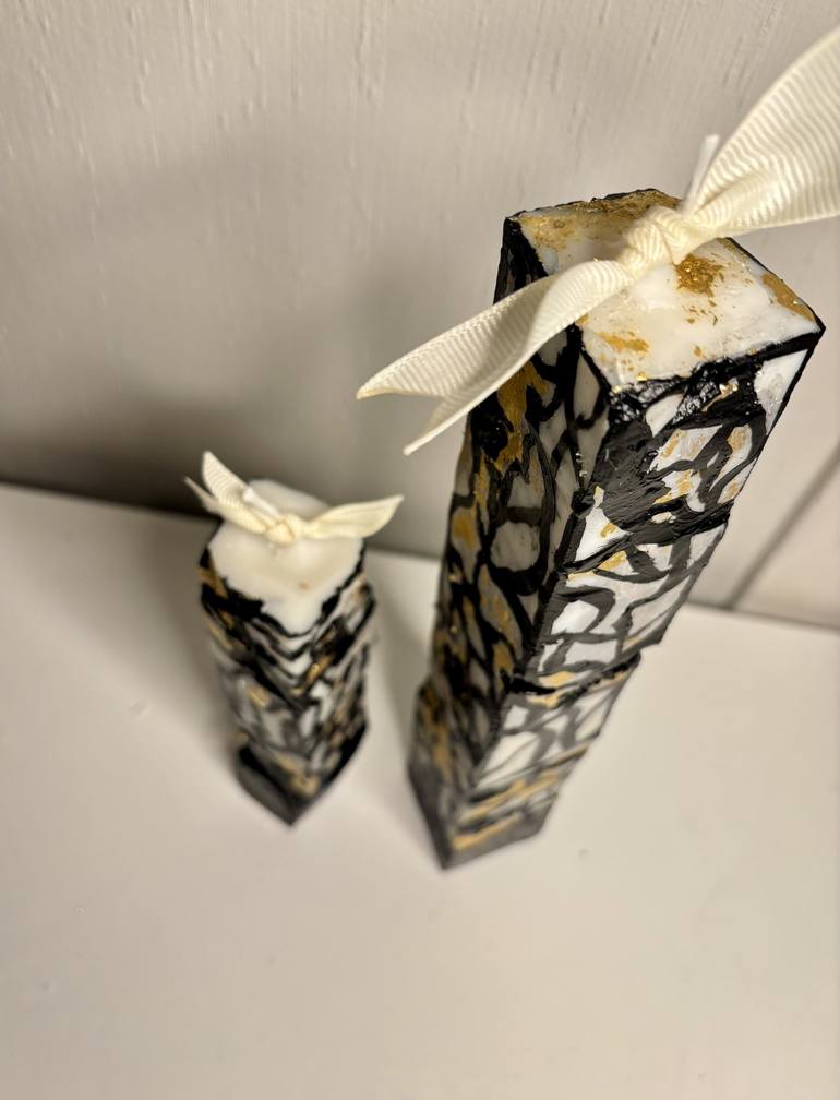Original Art Deco Abstract Sculpture by Katrin  Romanenko