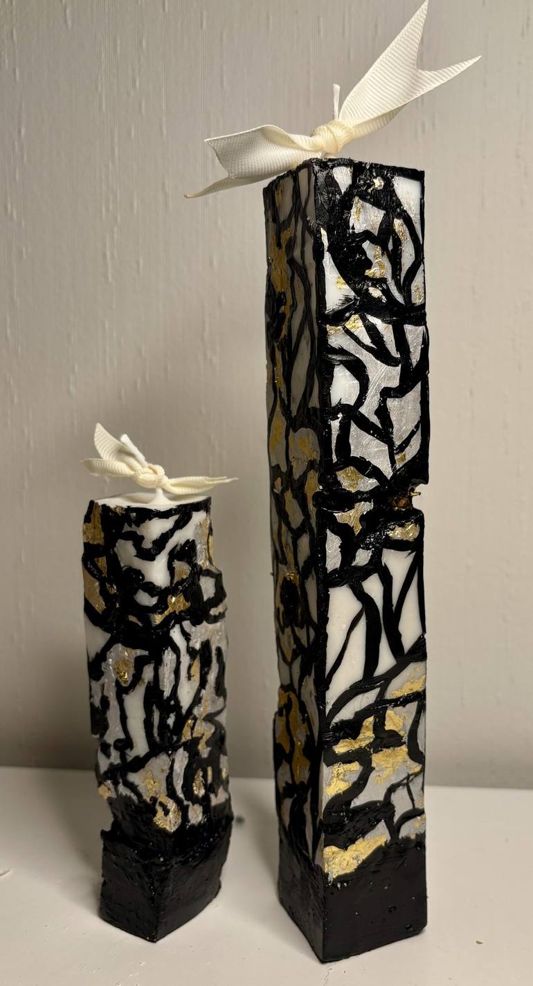 Original Art Deco Abstract Sculpture by Katrin  Romanenko