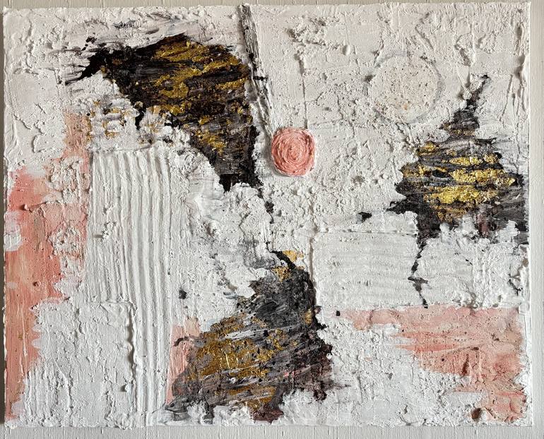 Original Abstract Expressionism Abstract Painting by Katrin  Romanenko