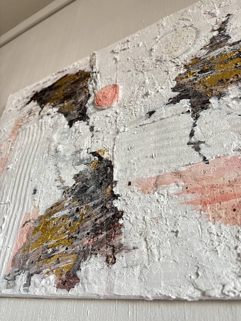 Original Abstract Expressionism Abstract Painting by Katrin  Romanenko