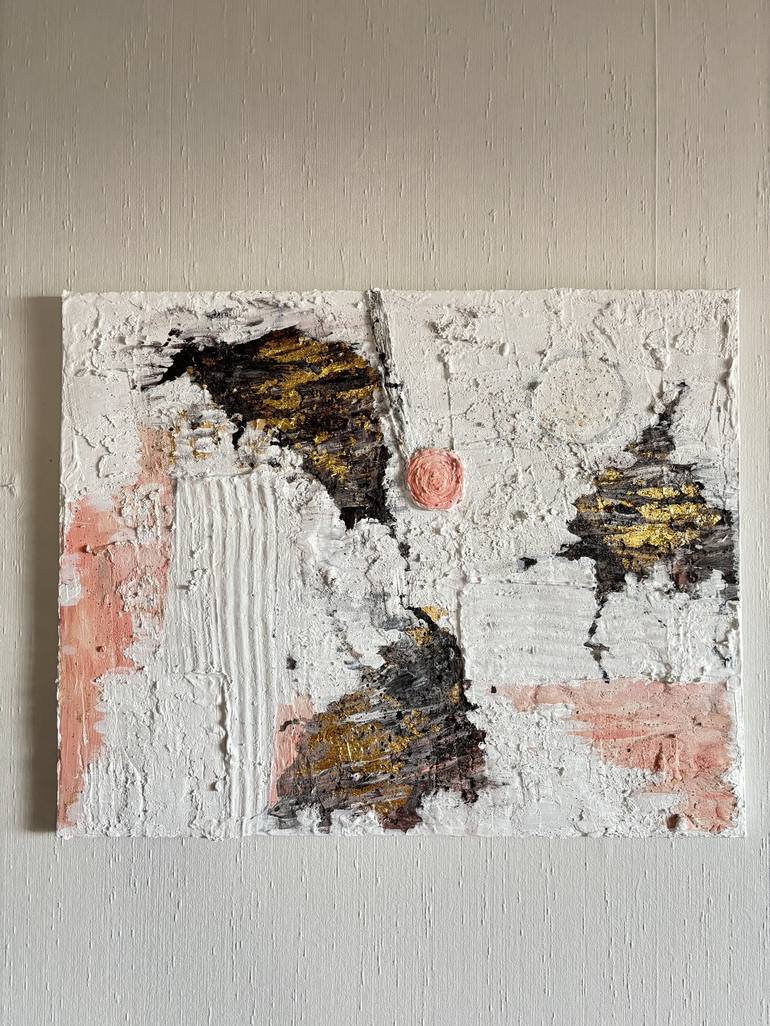 Original Abstract Expressionism Abstract Painting by Katrin  Romanenko
