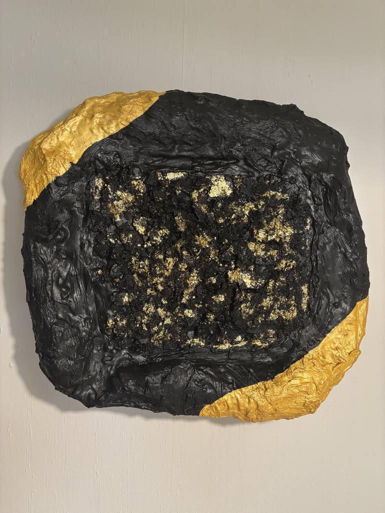 Original Abstract Expressionism Abstract Sculpture by Katrin  Romanenko